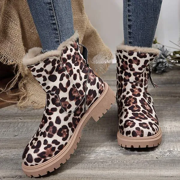 Women's Fleece Snow Boots 72726298C
