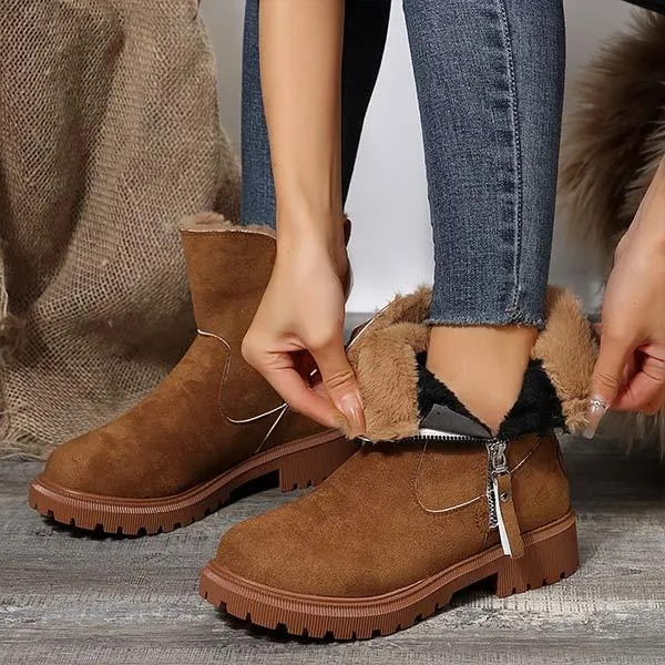 Women's Fleece Snow Boots 72726298C