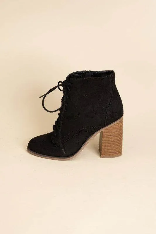 Womens Kidman Black Lace Up Boots