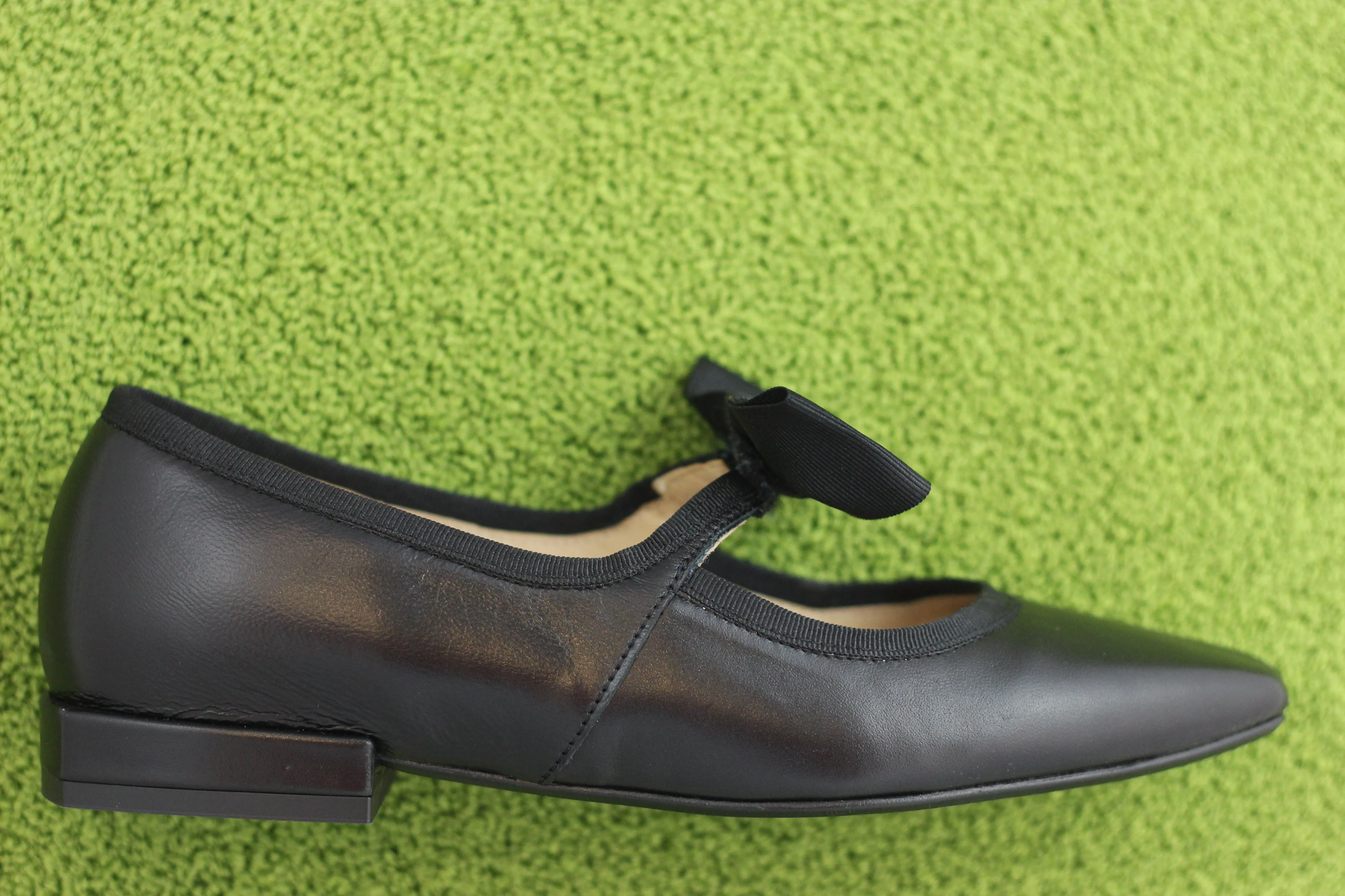 Women's London Mary Jane - Black Leather