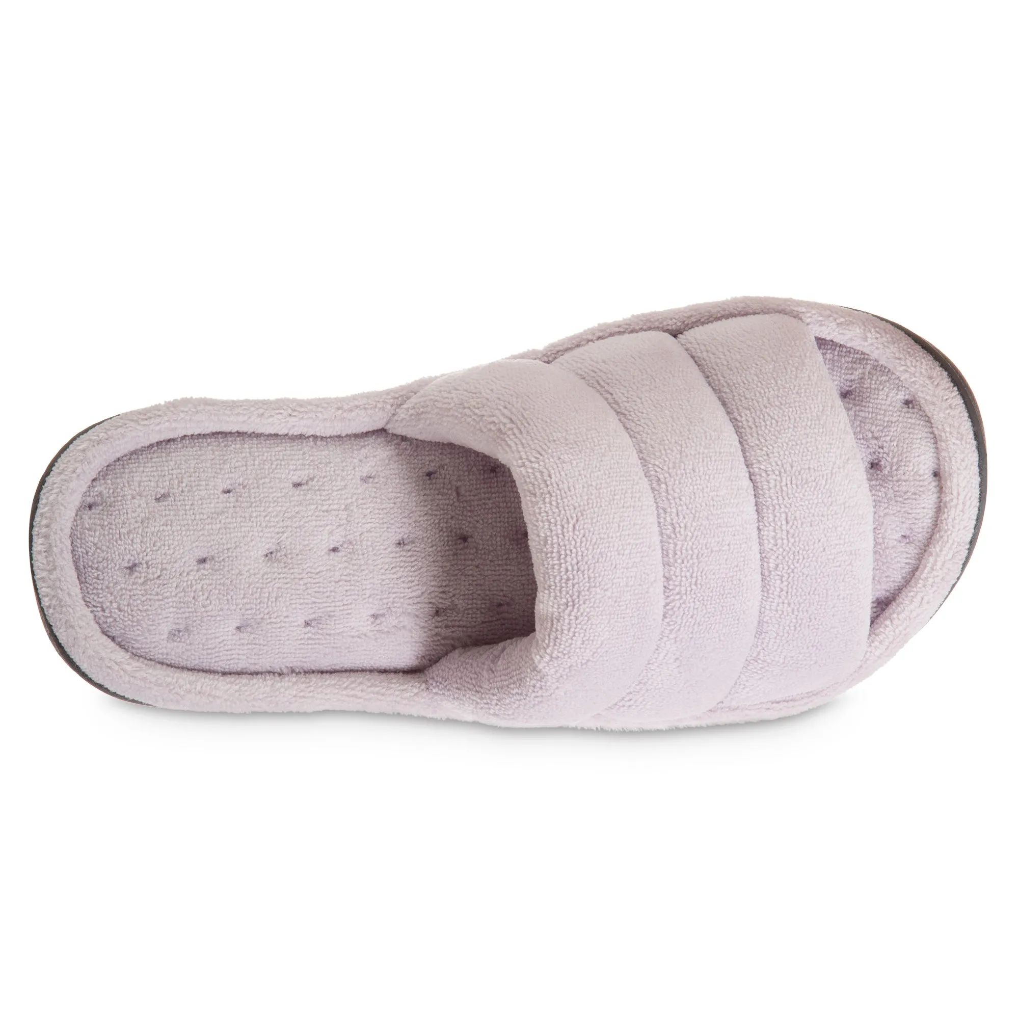 Women's Microterry Aster Slide with Enhanced Heel Cushion