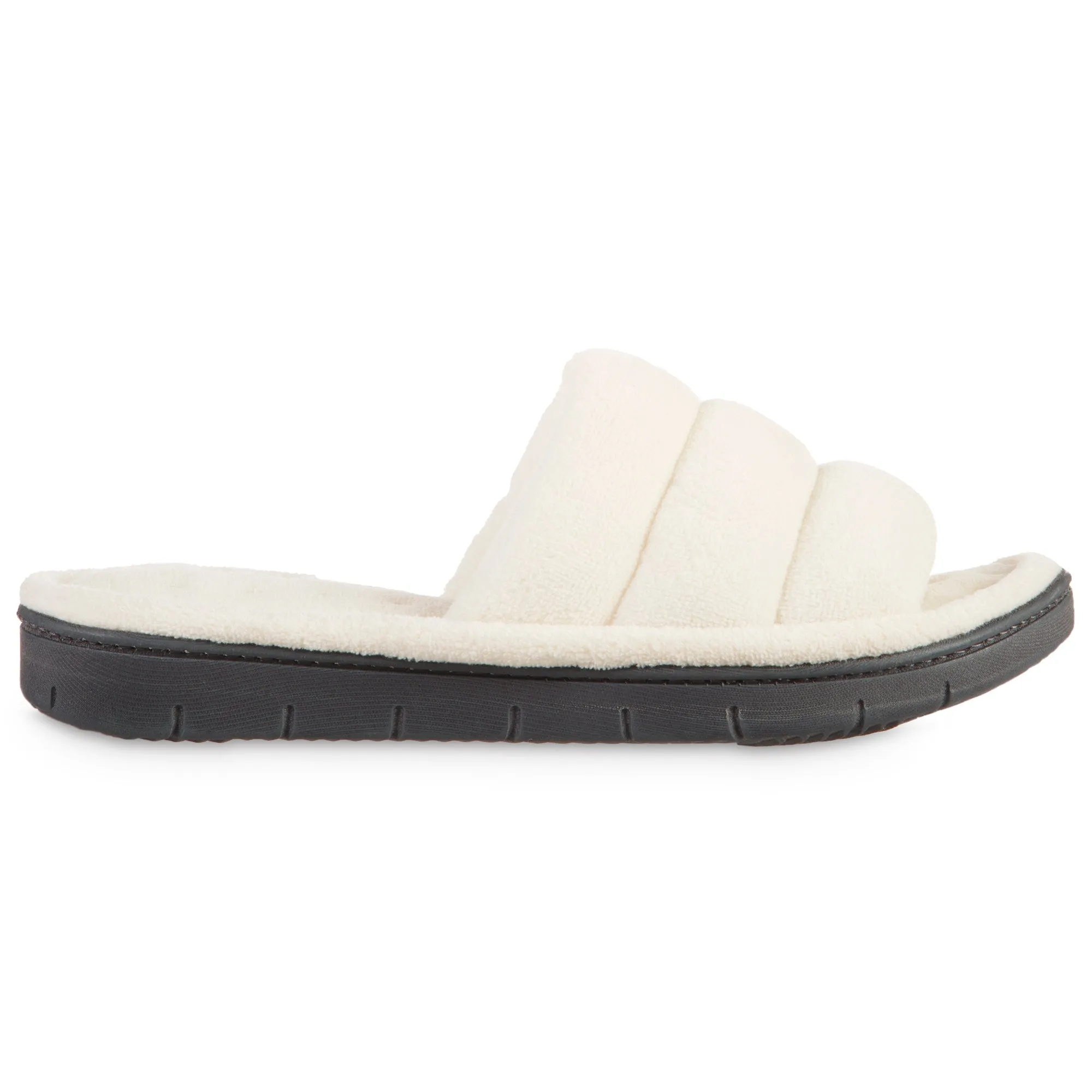 Women's Microterry Aster Slide with Enhanced Heel Cushion