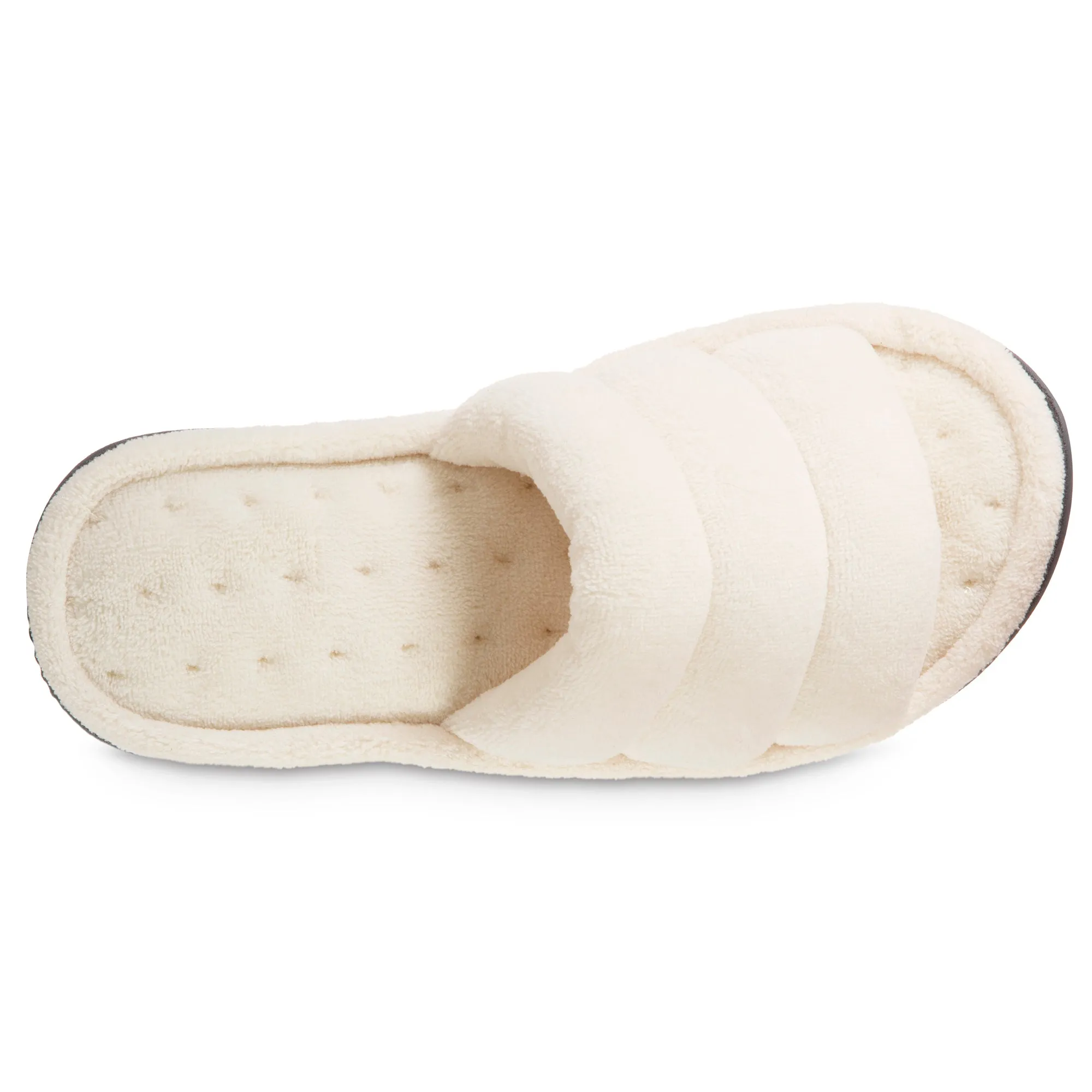 Women's Microterry Aster Slide with Enhanced Heel Cushion