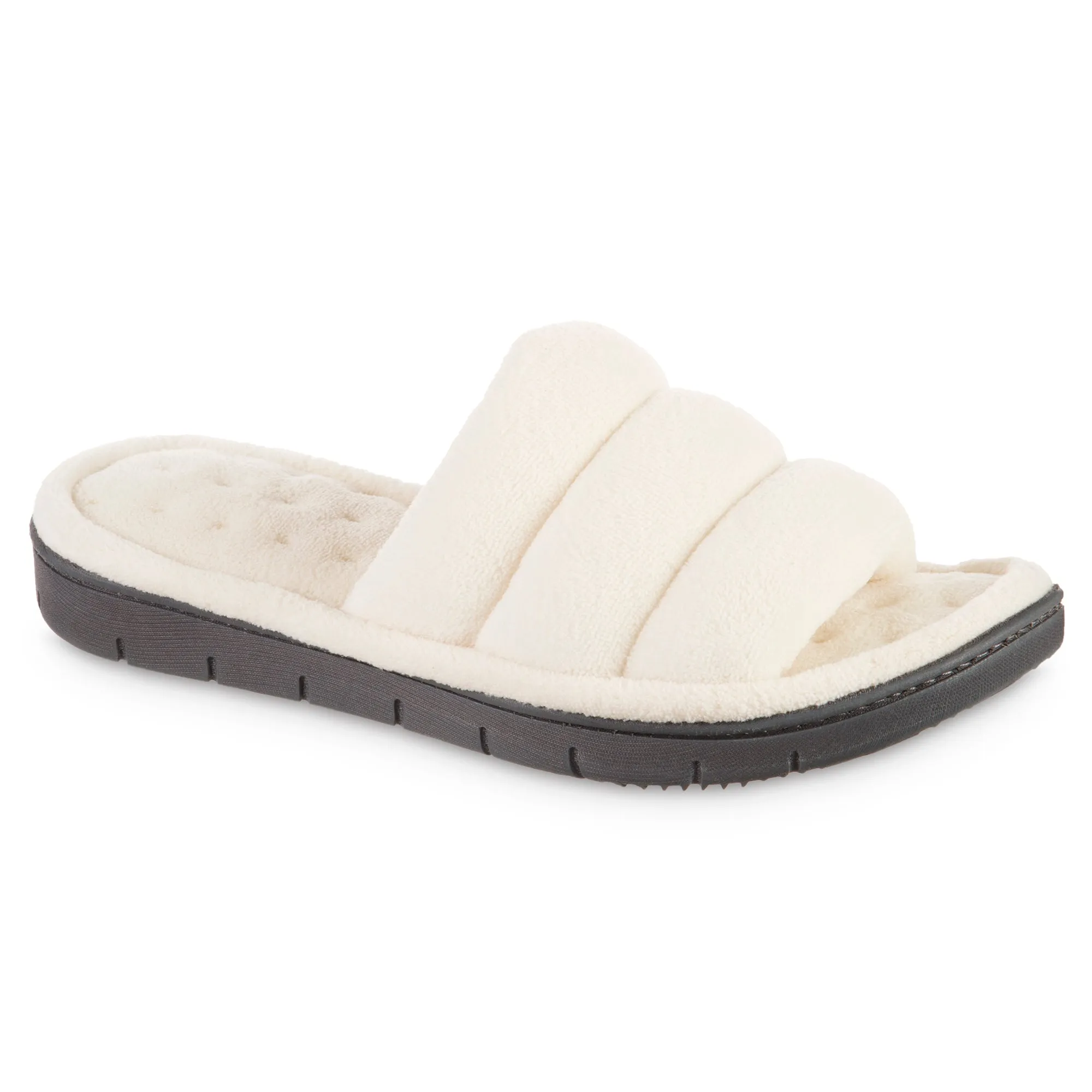 Women's Microterry Aster Slide with Enhanced Heel Cushion