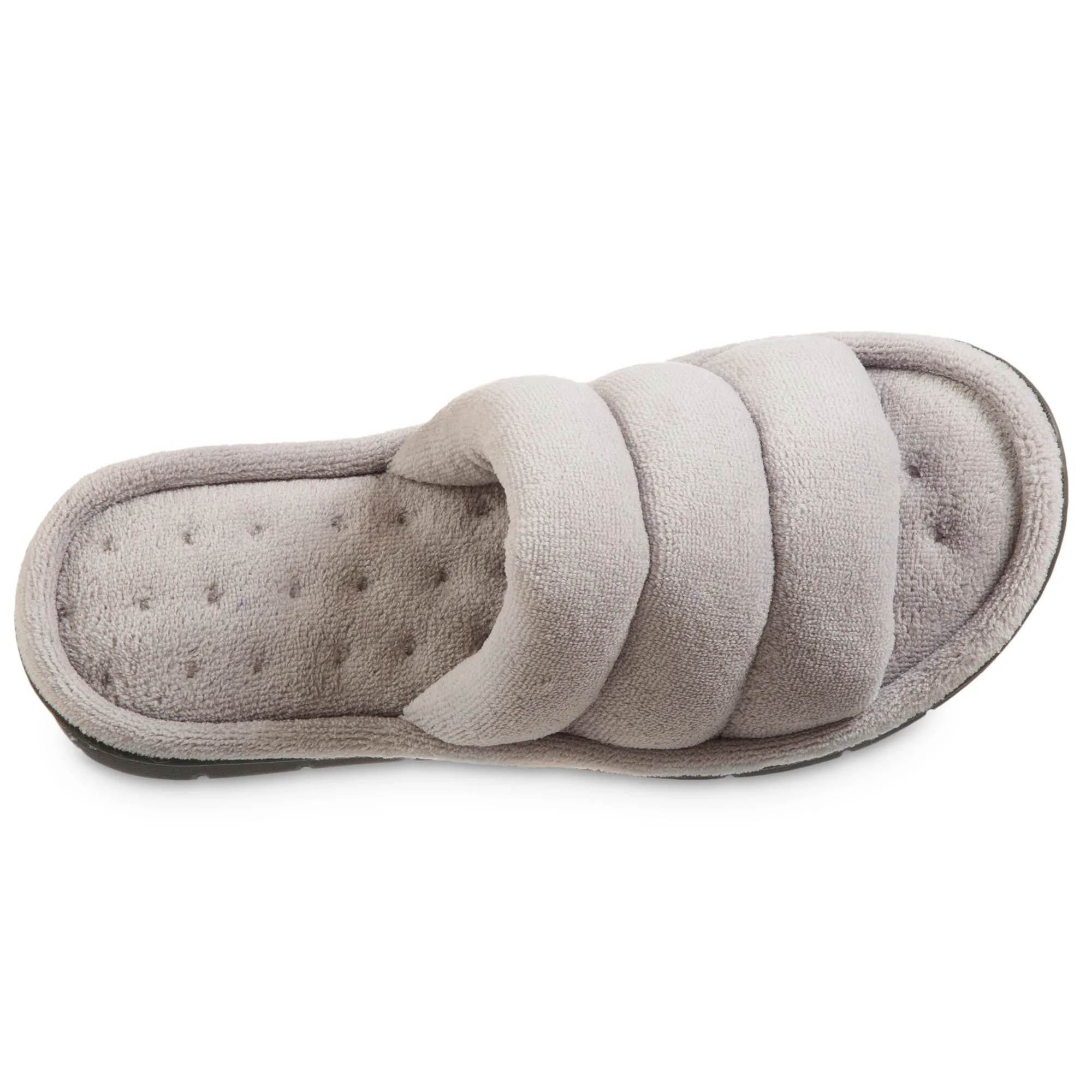 Women's Microterry Aster Slide with Enhanced Heel Cushion