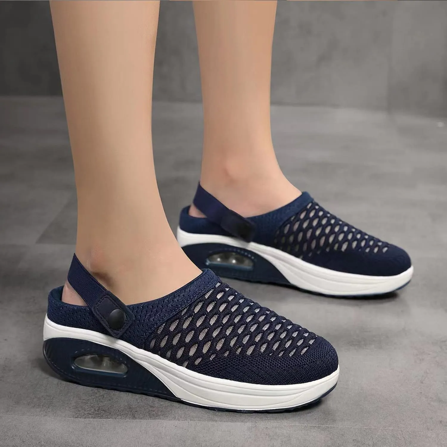 Women's Orthopedic Shoes Air Cushion Outdoor Hiking Slip on Sandals Sports Water Shoes Fashion Sneakers Slippers Classic Clogs for Women Men