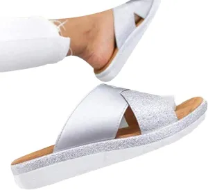 Womens Platform Sandals Summer Gibobby Women's 2019 Comfy Shoes Casual Beach Travel Shoes Fashion Sandal Slipper Flip Flop