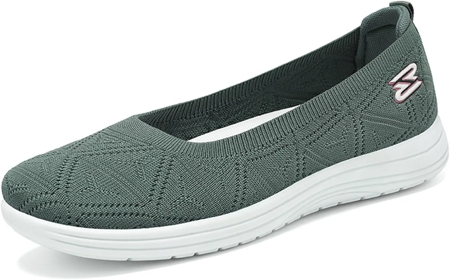 Women's Pointed Toe Slip On Loafers Comfortable Casual Flat Shoes for Dating Vacation Daily Wear with Dresses