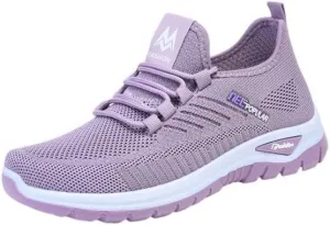 Women's Running Shoes, Breathable Soft-Soled Low-top Walking Training Shoes, Comfortable Outdoor Sports Shoes