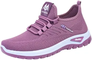 Women's Running Shoes, Breathable Soft-Soled Low-top Walking Training Shoes, Comfortable Outdoor Sports Shoes