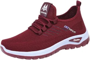 Women's Running Shoes, Breathable Soft-Soled Low-top Walking Training Shoes, Comfortable Outdoor Sports Shoes