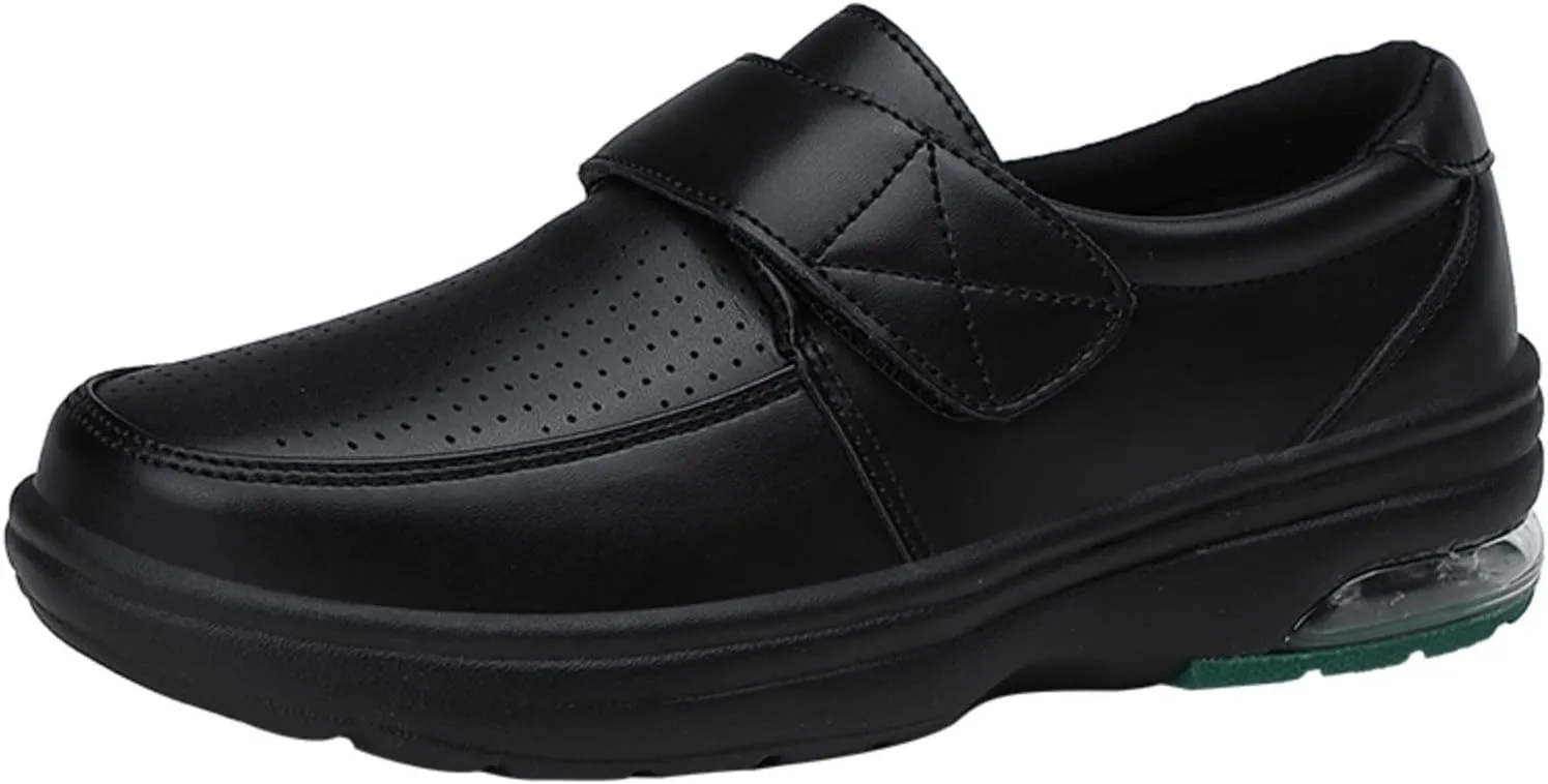 Women's Shoes Casual Soft Bottom Shoes Hook&Loop Shoes Single Cushion Shoes Women's Biking Grandma Womens Sneakers