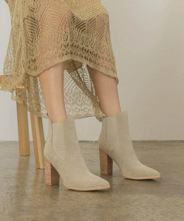 Womens Shoes Style No. Esmee - Chelsea Boot Heels
