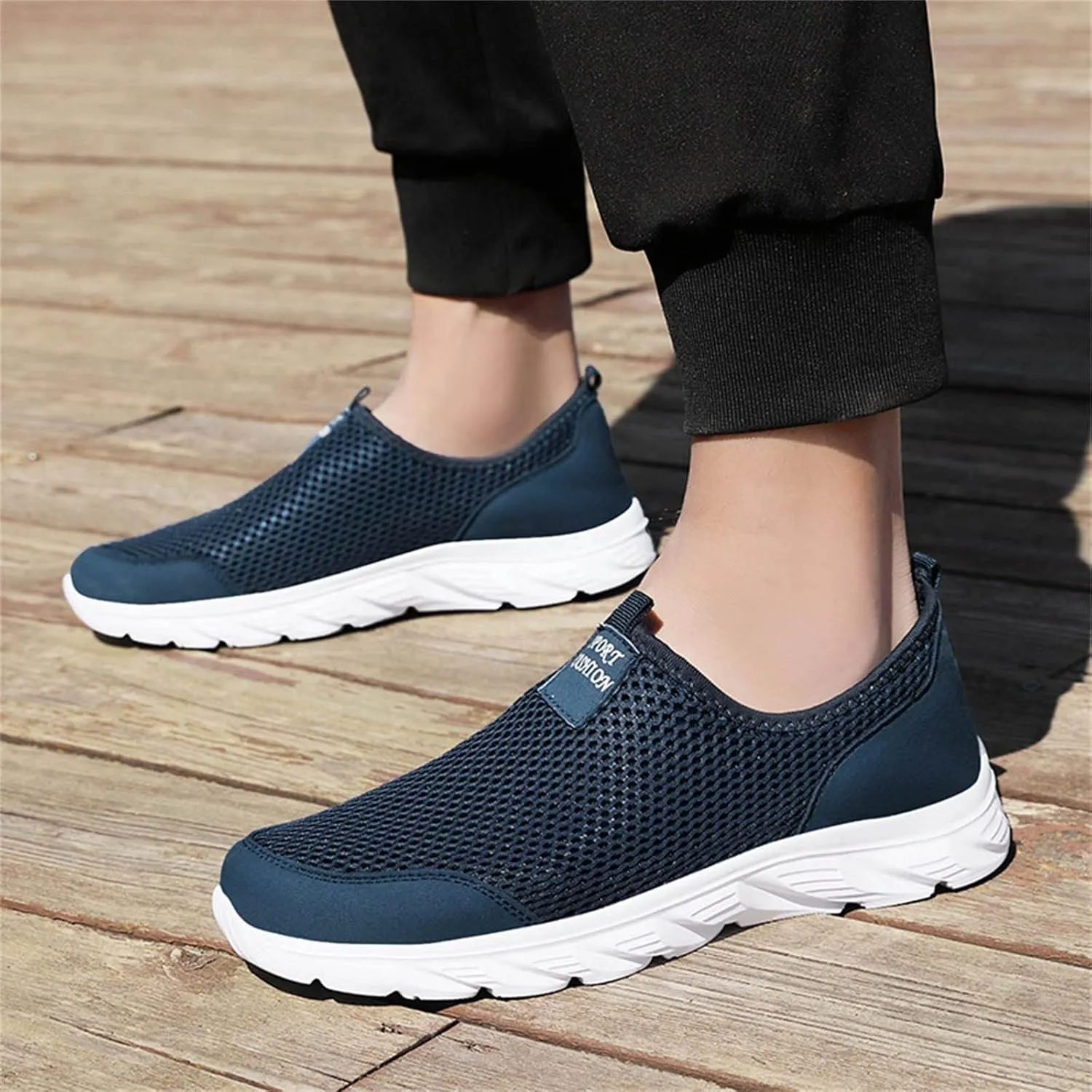 Women’s Slip-On Shoes Casual Lace-Free Walking Loafers Tennis Shoes Men Arch Support Women's Shoes Casual Men's Fashion Sneakers Tennis Shoe Casual Loafers