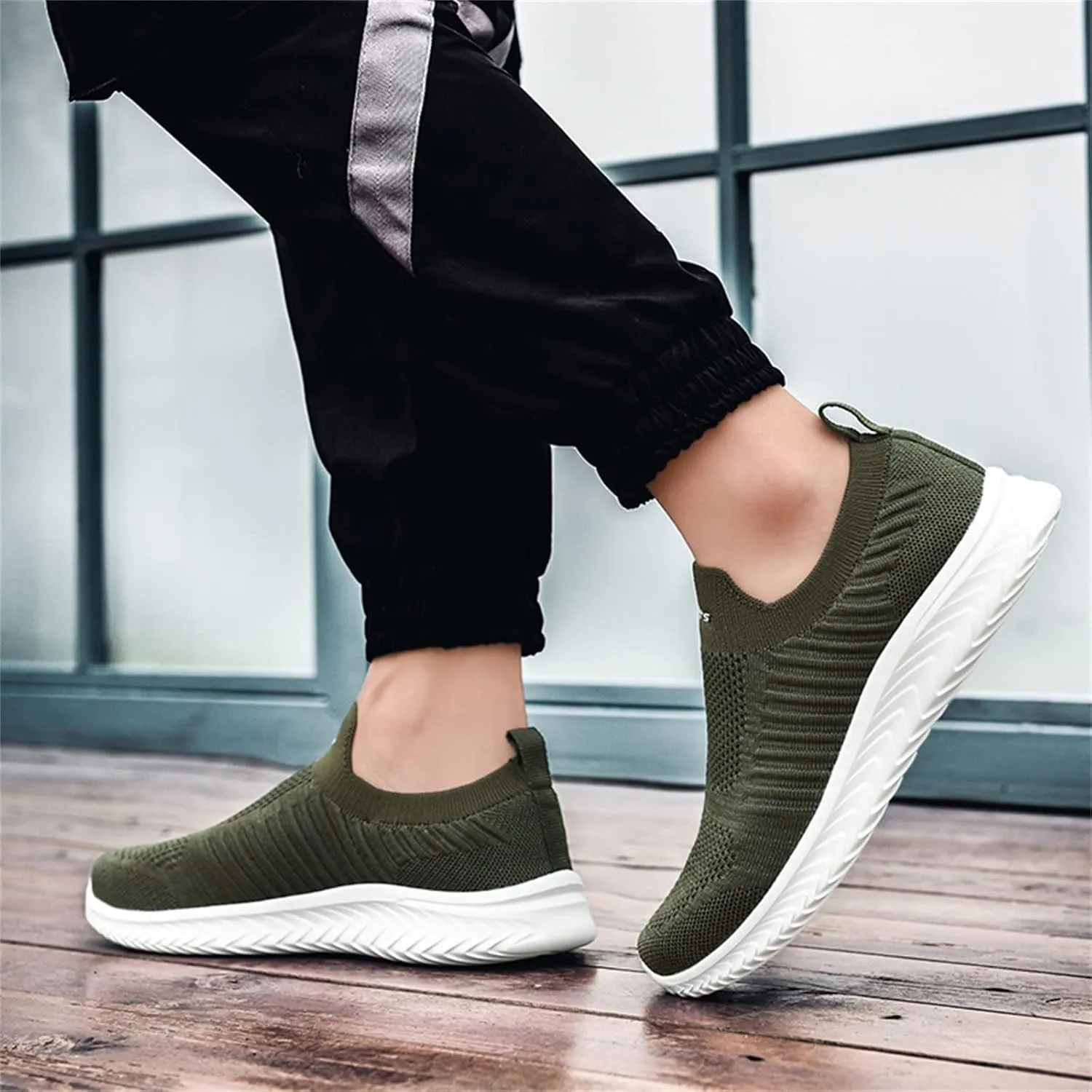 Womens Slip On Walking Shoes Lightweight Breathable Non Slip Walking Shoes Women Food Service Women Casual Shoes Casual Sneakers Platform Tennis Shoe Loafers Dress Shoe