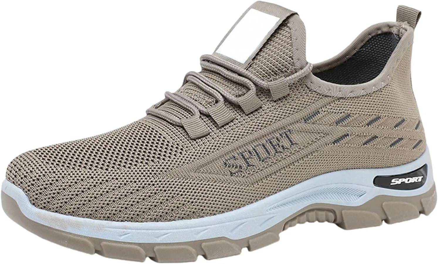 Womens Slip On Walking Shoes Mens Wide Toe Box Shoes Comfort Lightweight Breathable Sock Shoe Non-Slip Mesh Casual Fashion Tennis Running Sneakers for Gym Travel Work Shopping Unisex