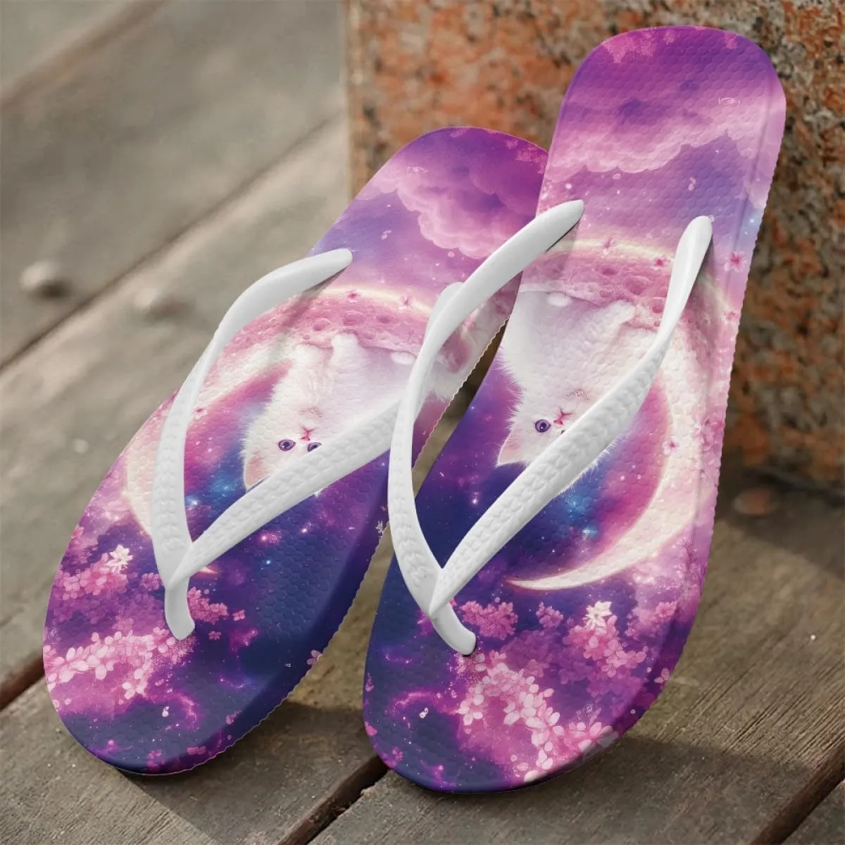 Womens Soft Flip Flops Comfort Slides Sandals with Cushioned Footbed Orthotic Comfort Thong Style Slippers for Home beach