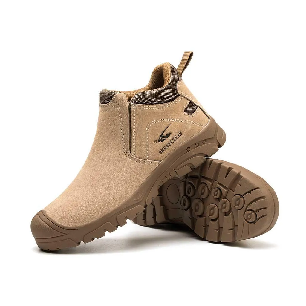 Women's Steel Toe Welding Boots - Rubber Sole | B112
