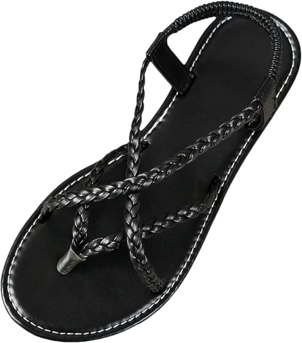 Women's Vacation Beach Strappy Beach Shoes Sandals Flat Shoes