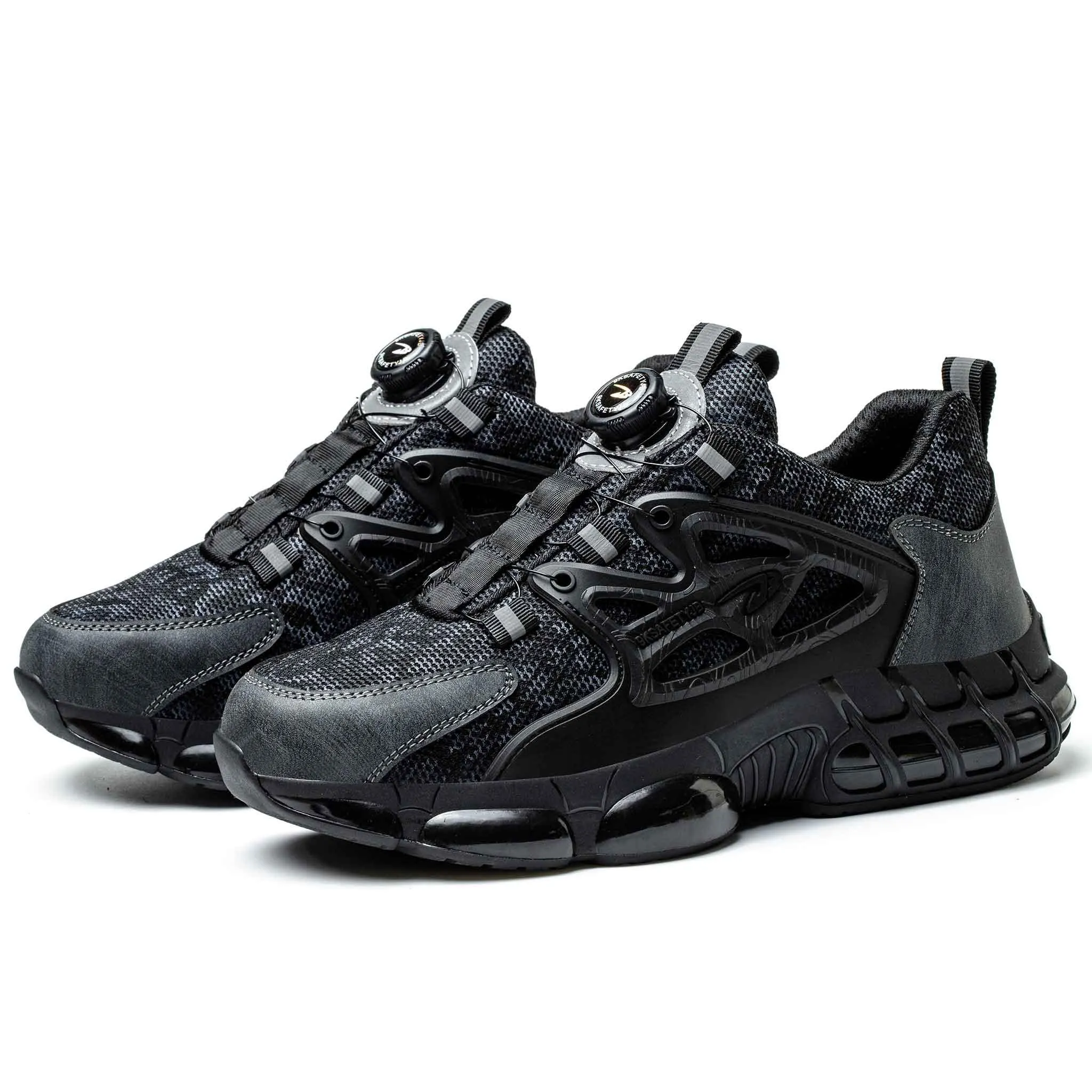Women's Wide Steel Toe Sneaker - Knob Lacing System | B250