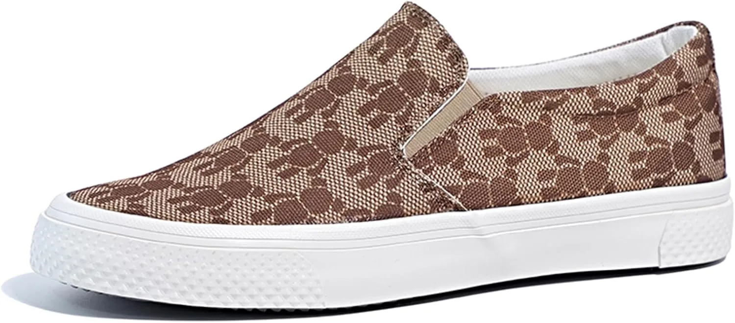 YIBLBOX Canvas Low Top Shoes Skate Shoes Fashion Sneakers for Men Comfortable Walking Casual Shoes