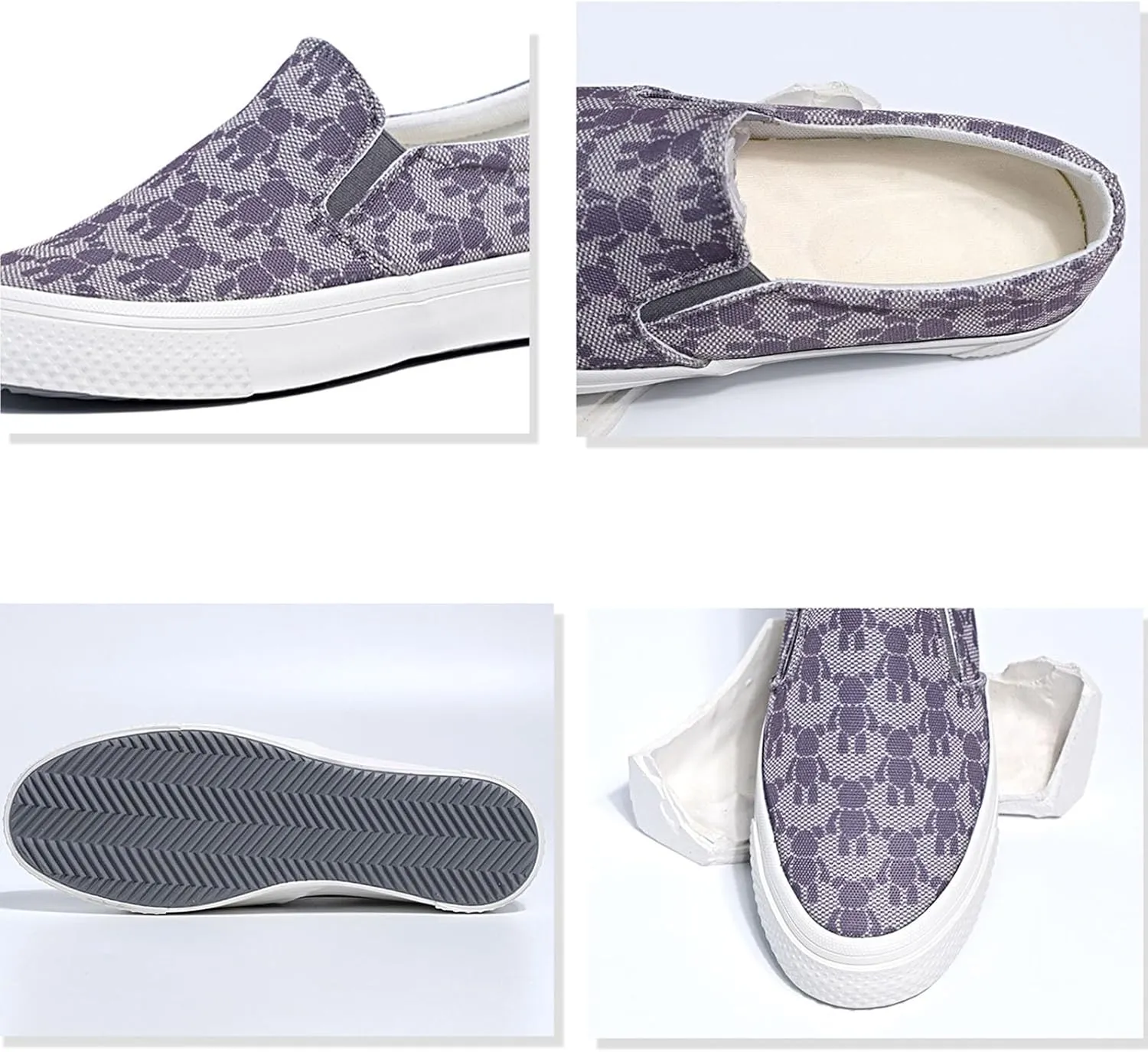 YIBLBOX Canvas Low Top Shoes Skate Shoes Fashion Sneakers for Men Comfortable Walking Casual Shoes